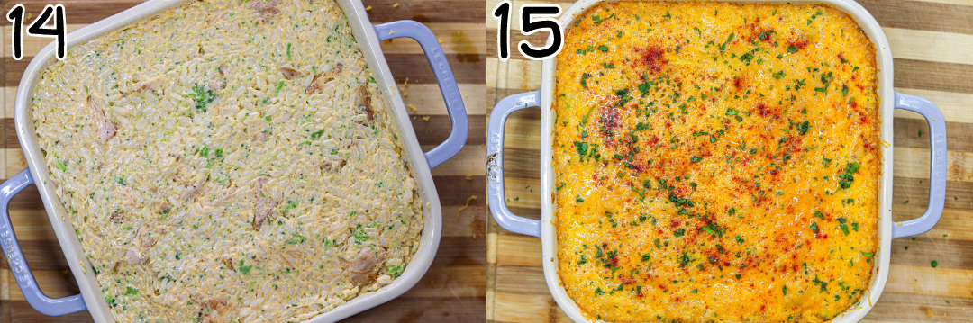 Combine all ingredients in a baking dish to bake