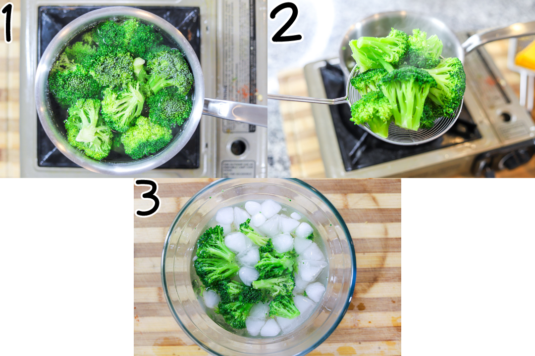 How to blanche broccoli