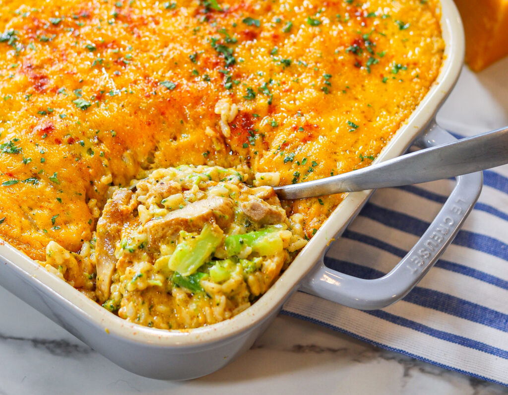 chicken broccoli rice casserole